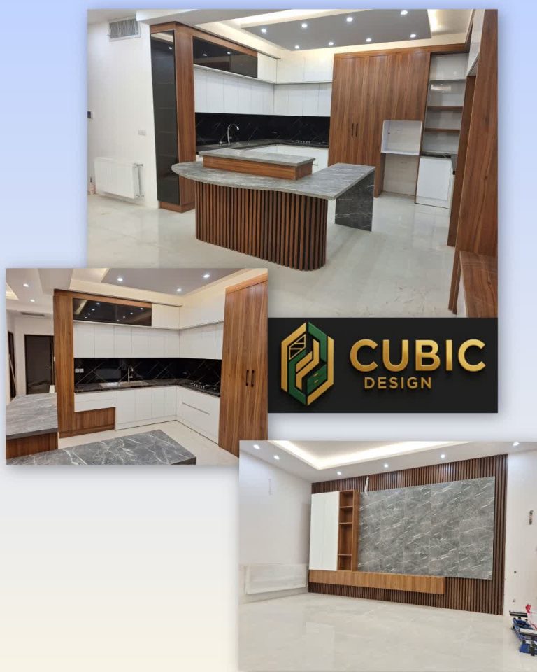 نمونه کار دکوراسیون کابینت مدرن 2
